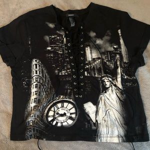 Cute New York Crop Top